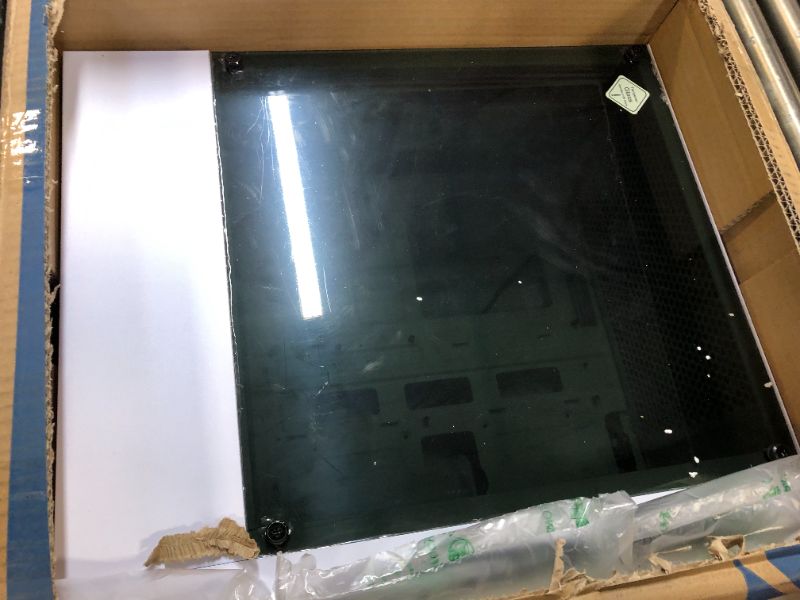 Photo 1 of 9B11-353-226 USB 3.0 Tempered Glass Micro ATX Gaming Computer Case with Dual Tem
