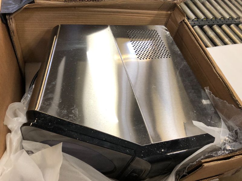 Photo 2 of Thereye Countertop Nugget Ice Maker, Pebble Ice Maker Machine, 30lbs Per Day, 2 Ways Water Refill, 3Qt Water Reservoir & Self-Cleaning, Stainless Steel Finish Ice Machine for Home Office Bar Party