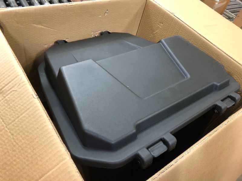 Photo 1 of Rear Storage Cargo Box, A & UTV PRO 69 QT Waterproof Rear Bed Tool Bin with Rubber Latch for 2014-2023 Polaris RZR 900/ RZR XP 1000/ XP 4 1000/ S,Black,Replace OEM # 2881193