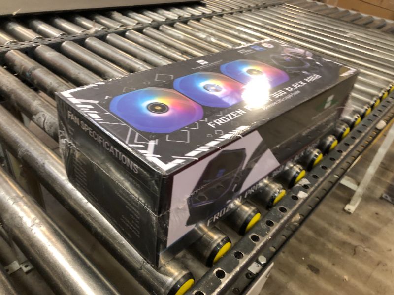 Photo 1 of -FACTORY SEALED- Thermalright Frozen Prism 360 Black ARGB CPU Liquid Cooler,Efficient PWM Controlled Pump 3300RPM,3×TL-E12 Series PWM Fan,Water Cooling Computer Parts,for AMD AM4/AM5,Intel 1150/1156/1200/1700/2066 FP360 BLACK ARGB