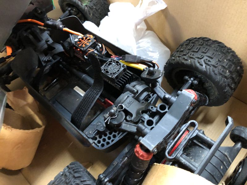 Photo 4 of ARRMA RC Truck 1/10 VORTEKS 4X4 3S BLX Stadium Truck RTR (Batteries and Charger Not Included), Green, ARA4305V3T3