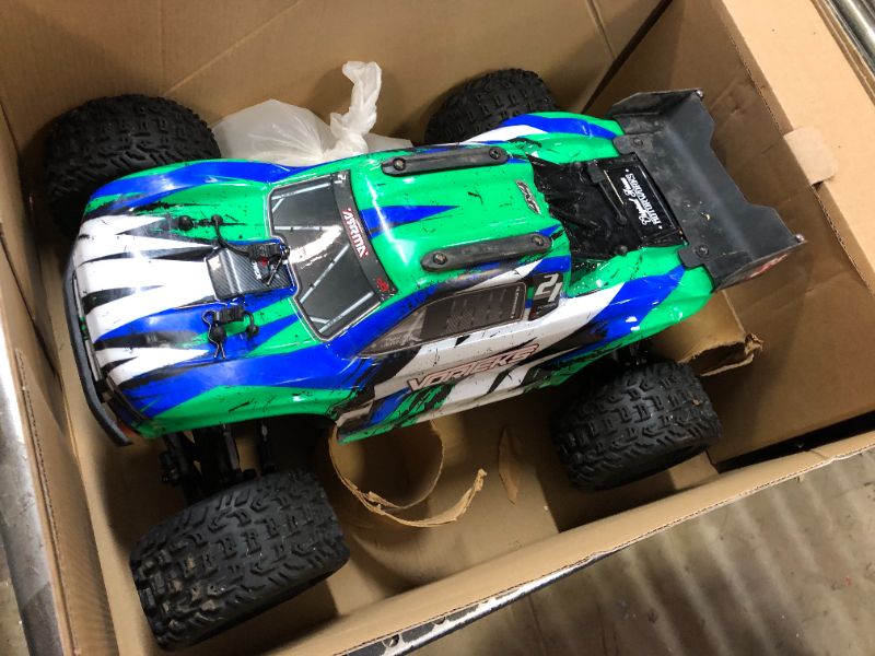 Photo 2 of ARRMA RC Truck 1/10 VORTEKS 4X4 3S BLX Stadium Truck RTR (Batteries and Charger Not Included), Green, ARA4305V3T3