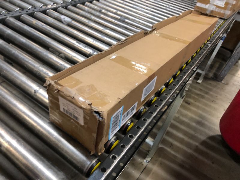 Photo 1 of Muzata Cable Railing Post Aluminum Post 39"x3"x3" Level drilled Top Mount Premium Deck Railing Black Finish Wood Concrete Level Deck, PY85 BHA5 Level drilled post