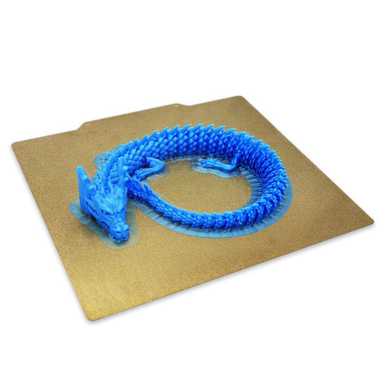Photo 1 of CR-10 S5?Double Sided Textured PEI Sheet? Flexible Spring Steel Build Plate?510x510mm/20x20inch? with Magnetic Base for Cr 10 S5/Pro 3D Printer
