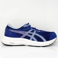 Photo 2 of Asics Womens Gel Contend 8 1012B319 Blue Running Shoes Sneakers Size 8 1/2 
