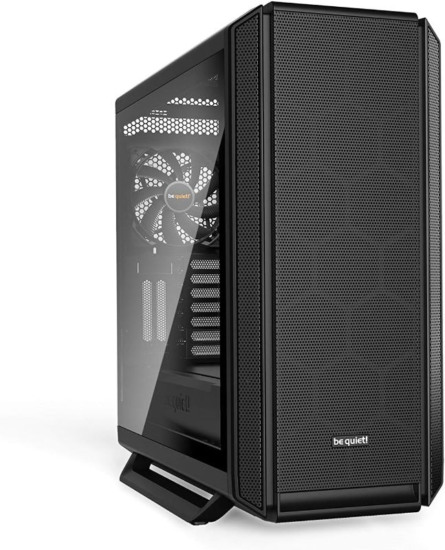 Photo 1 of be quiet! Silent Base 802 Window ATX Midi Tower PC Case| 3 Pre-Installed Pure Wings 2 Fans | Sound Insulated | Tempered Glass Window | Black | BGW39
