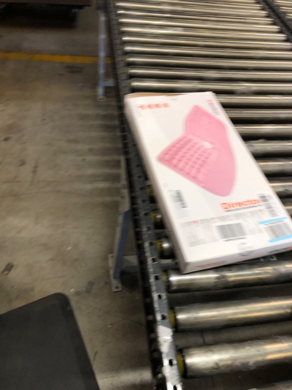 Photo 1 of MEETION Ergonomic Keyboard, Split Wireless Keyboard with Cushioned Wrist, Palm Rest, Curved, Natural Typing Full Size Rechargeable Keyboard with USB-C Adapter for PC/Computer/Laptop/Windows/Mac, Pink