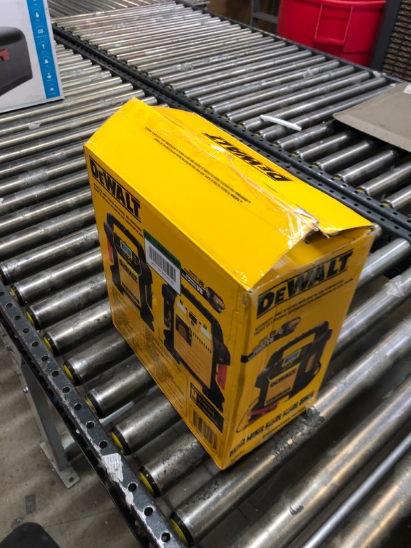 Photo 2 of DEWALT DXAEJ14-Type2 Digital Portable Power Station Jump Starter - 1600 Peak Amps with 120 PSI Compressor, AC Charging Cube, 15W USB-A and 25W USB-C Power for Electronic Devices 1600 Amps