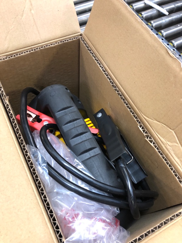 Photo 3 of DEWALT DXAEJ14-Type2 Digital Portable Power Station Jump Starter - 1600 Peak Amps with 120 PSI Compressor, AC Charging Cube, 15W USB-A and 25W USB-C Power for Electronic Devices 1600 Amps