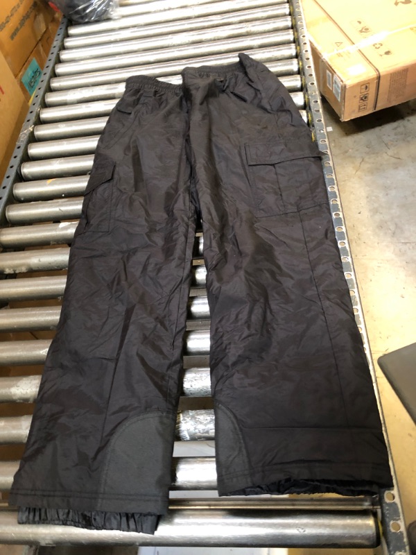 Photo 2 of Sport Essentials Men's Cargo Snow Pants. Medium
