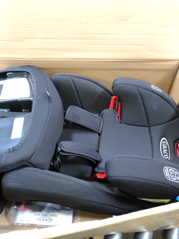 Photo 3 of Graco Tranzitions 3 in 1 Harness Booster Seat, Proof Tranzitions Black