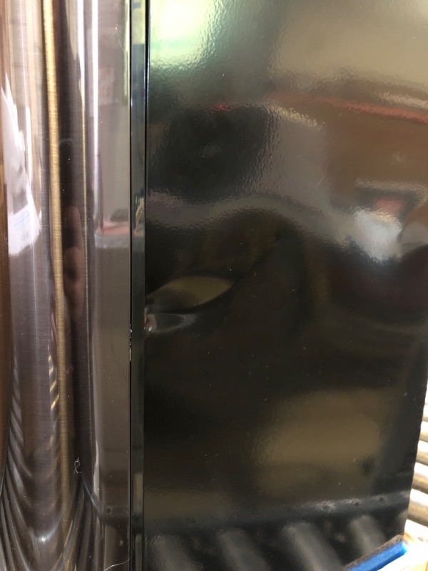 Photo 1 of Brio Self Cleaning Bottom Loading Water Cooler Water Dispenser – Black Stainless Steel - 3 Temperature Settings - Hot, Room & Cold Water - UL  (NEW, MINOR DENT)