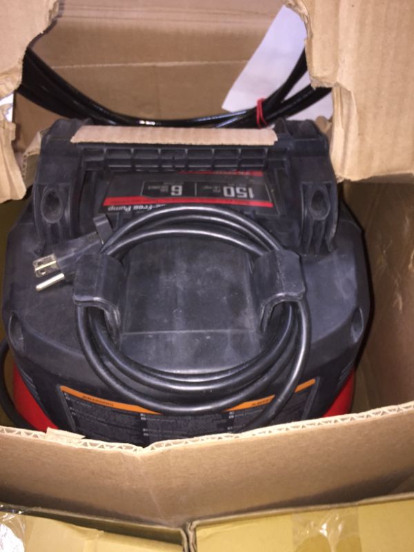 Photo 1 of CRAFTSMAN Compressor Combo Kit, 6 Gallon, Pancake, 3 Tool (CMEC3KIT) Air Compressor w/ 3 Tools