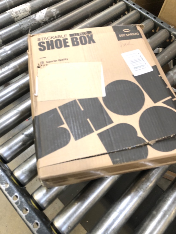 Photo 1 of 12 Count shoe box storage 