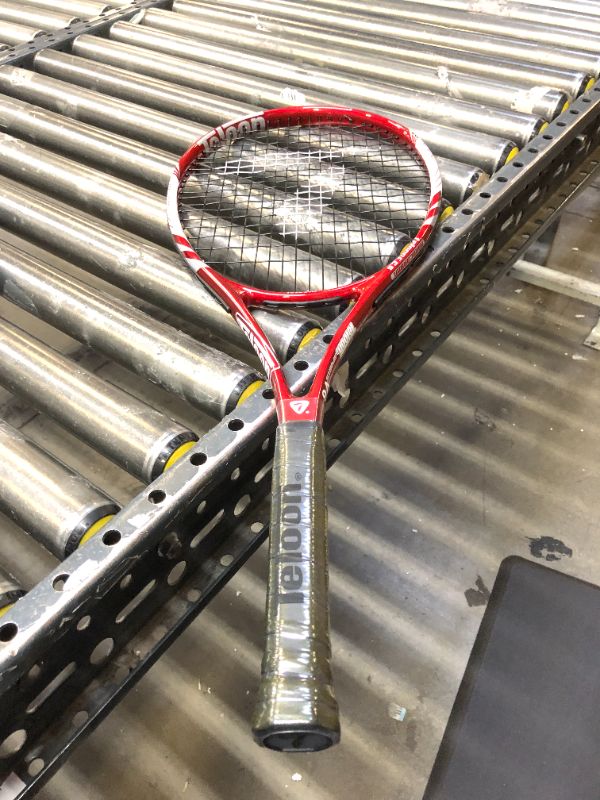 Photo 3 of Teloon Recreational Adult Tennis Rackets-27 inch Tennis Racquet for Men and Women College Students Beginner Tennis Racket. V6-Red Wine