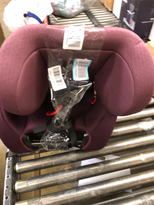 Photo 2 of Diono Monterey 2XT Latch 2 in 1 High Back Booster Car Seat with Expandable Height & Width, Side Impact Protection, 8 Years 1 Booster, Plum 2XT Plum