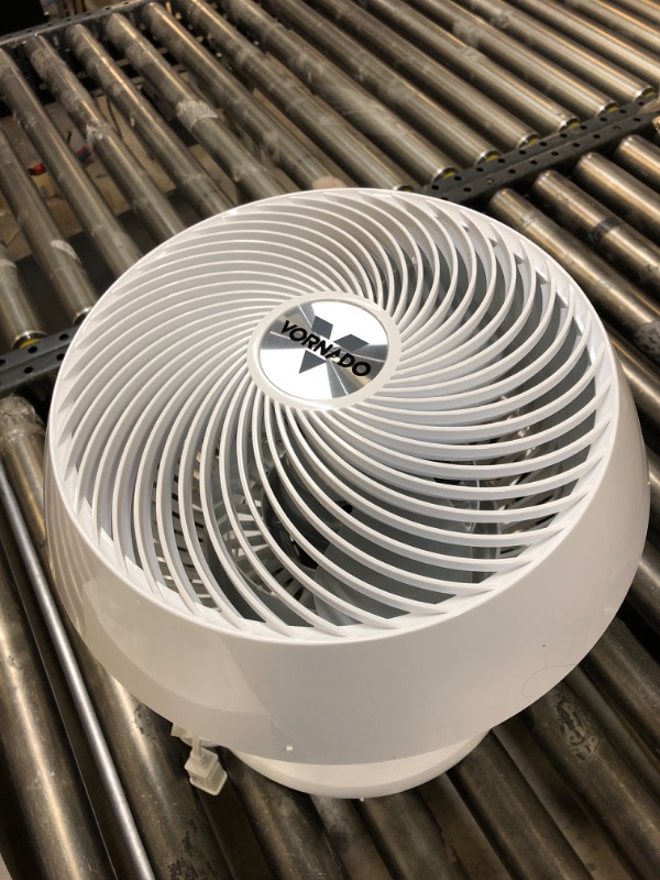 Photo 2 of Vornado 660 Large Whole Room Air Circulator Fan with 4 Speeds and 90-Degree Tilt, 660-Large, White & 630 Mid-Size Whole Room Air Circulator Fan