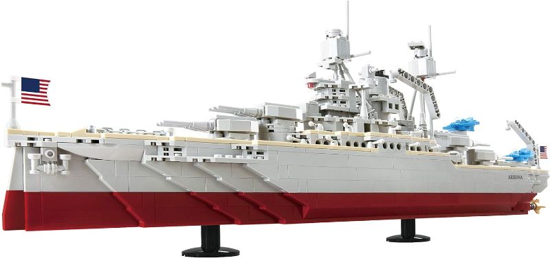 Photo 1 of IMEX Oxford USS Arizona US Battleship BB-39 (1075 Pieces)
