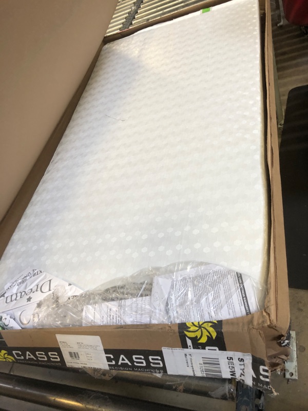 Photo 3 of Dream On Me Honeycomb Orthopedic Firm Fiber Standard Baby Crib Mattress | Greenguard Gold certified | 10 Year warranty | 5” Fiber Core Optimum Support | Infant and Toddler Mattress | Waterproof Cover