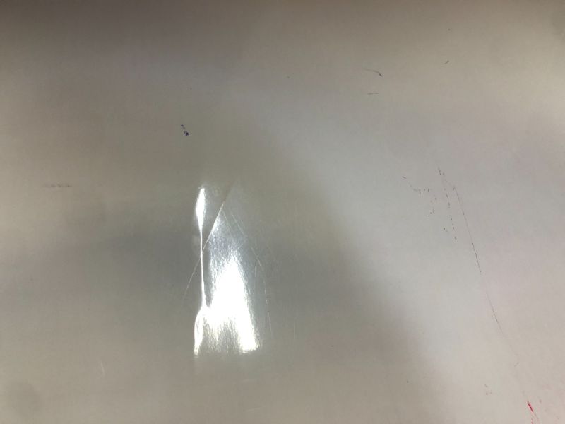 Photo 4 of Amazon Basics Magnetic Dry Erase White Board, 36 x 24-Inch Whiteboard - Silver Aluminum Frame 24" x 36" Magnetic, Aluminum Frame
