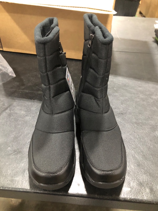 Photo 1 of BLACK WATERPROOF BOOTS
SIZE 111.5