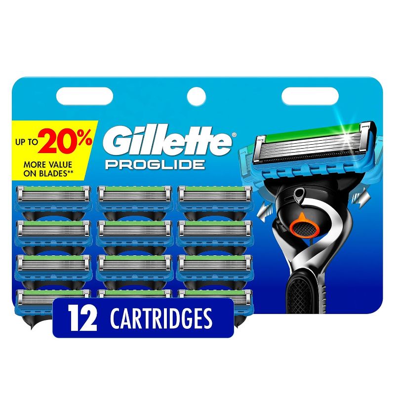 Photo 1 of Gillette ProGlide Mens Razor Blade Refills, 12 Count 12 Count (Pack of 1)