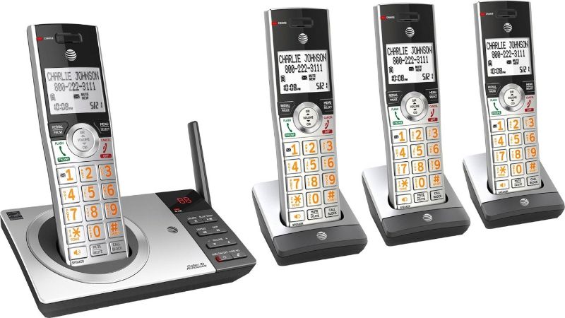 Photo 1 of AT&T 4 HANDSET  ANSWERING SYSTEM