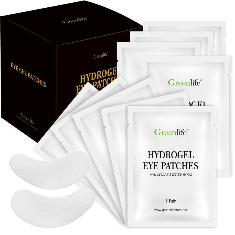 Photo 1 of GreenLife® 100 Pairs Eyelash Lash Extension Under Eye Gel Collagen Eye Pads Lint Patches (100 Pairs in a Box)