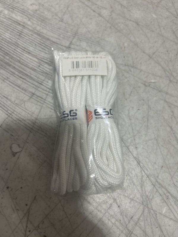 Photo 1 of 2 PACK WHITE SHOE LACES 