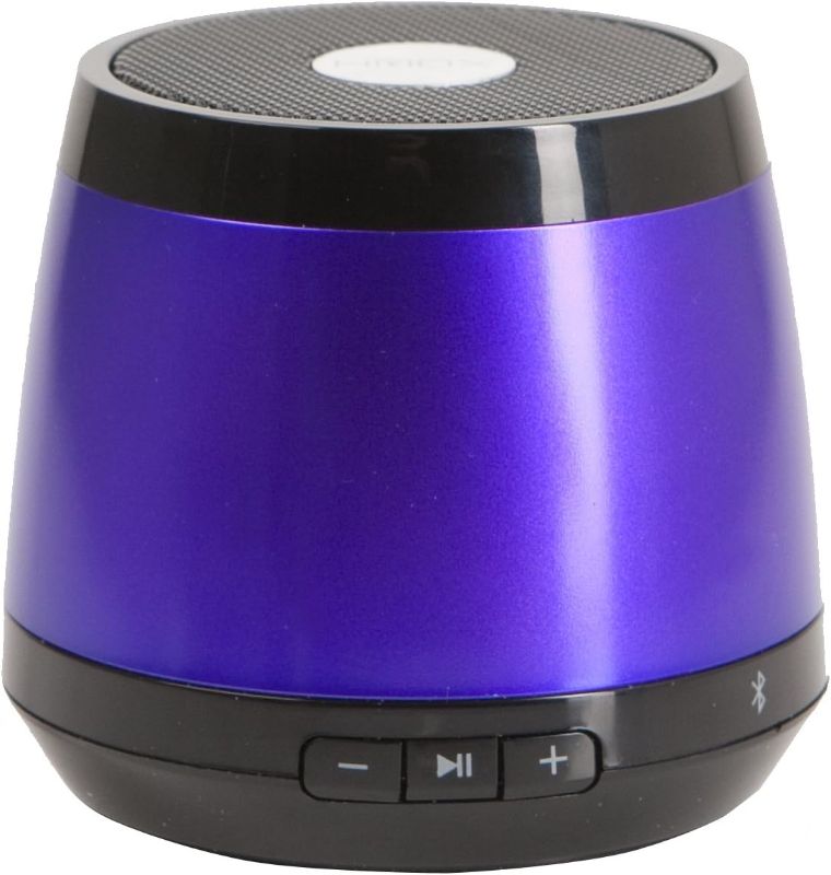 Photo 1 of JAM Classic Wireless Bluetooth Speaker, Small Portable Speaker, Works with iPhone, Android, Tablets, Notebooks, Desktops, iPad, iPod, Rechargeable Lithium-ion Battery, Great Sound, HX-P230PU Purple
