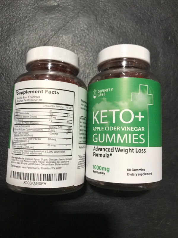 Photo 1 of 2 PACK KETO GUMMIES - EXPIRE 05/2025