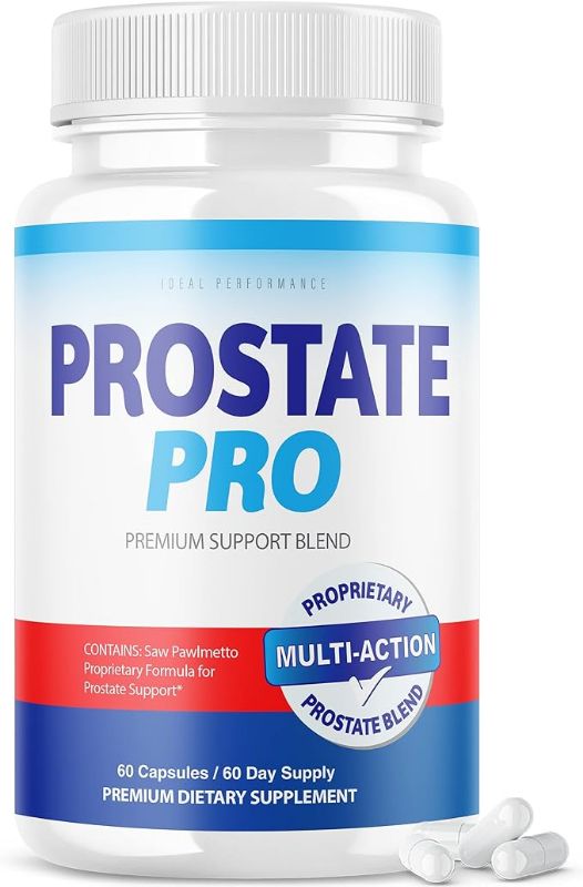 Photo 1 of Prostate Pro Supplement for Men Advanced Prostate Health Support Pills (60 Capsules) BEST BY 10/2024
