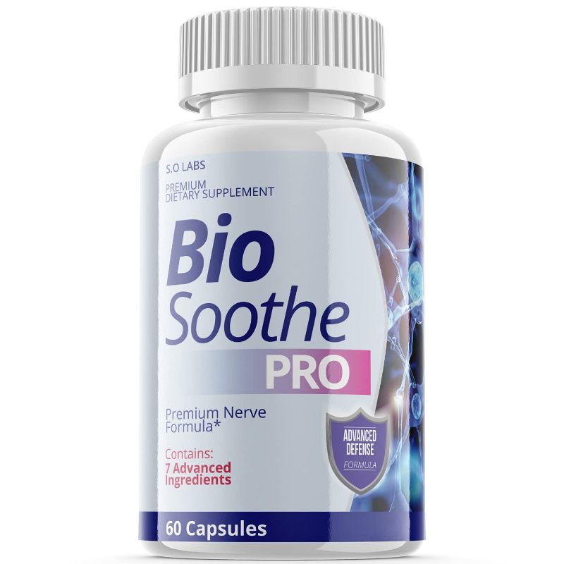 Photo 1 of Biosoothe Pro Neuropathy Treatment Capsule for Nerve Pain Repair Pills Bio Soothe Premium Formula Supplement Alpha Fix Neeve 