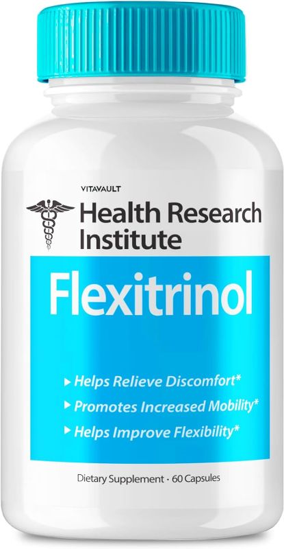 Photo 1 of (1 Pack) Flexitrinol - Advanced Joint Support Capsules for Enhanced Mobility and Comfort, 60 Caps
