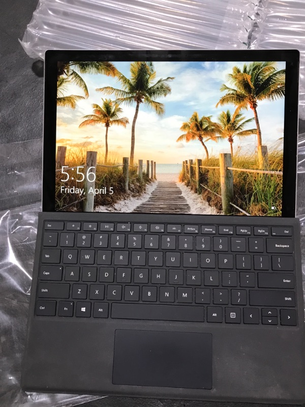 Photo 2 of Microsoft Surface Pro 5 Tablet,12.3 inch (2736 x 1824), Intel Core i5-7300U 2.6 GHz, 8 GB RAM 256GB SSD, Touchscreen,Backlit Keyboard,CAM, Win 10 Pro (Renewed) 