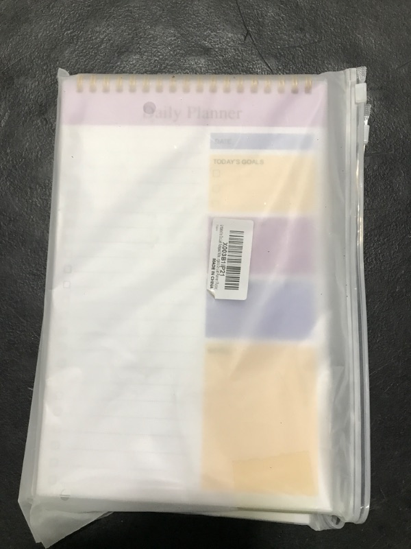 Photo 1 of Undated to Do List Notepad Notebook Daily Planner 80 Sheets 6.5'' x 9.8'' Checklist Productivity Organizer for Work Academic Planner, Things to Do List Planner (Purple) 6.5x9.8inch (pack of 1) Purple