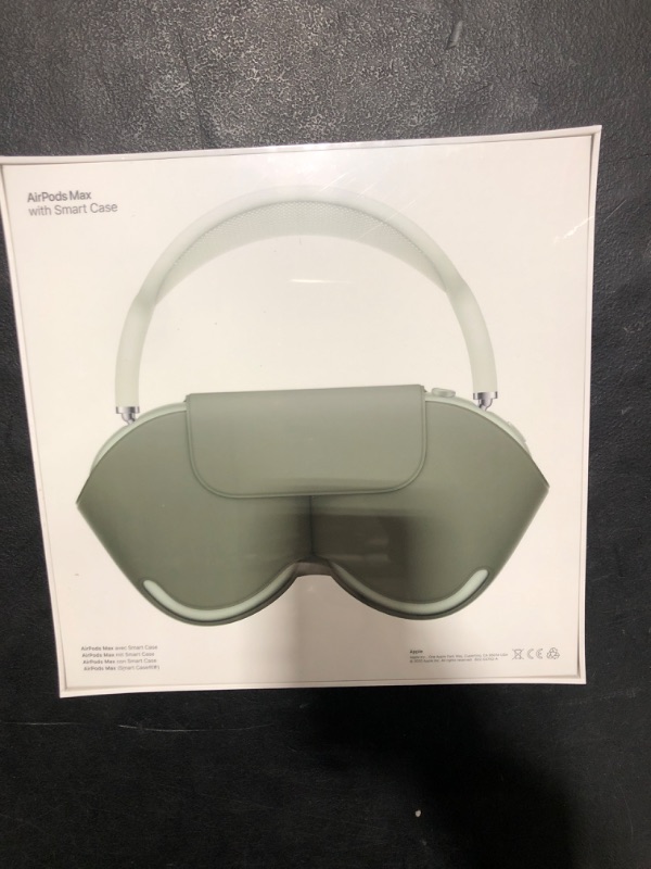 Photo 3 of Apple AirPods Max Wireless Over-Ear Headphones. Active Noise Cancelling, Transparency Mode, Spatial Audio, Digital Crown for Volume Control. Bluetooth Headphones for iPhone - Green
ITEM CAME FACTORY SEALED --- OPENED BOX TO CHECK ITEMS QUALITY 