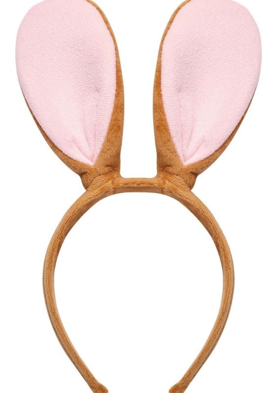 Photo 1 of Bunny Ears Headband, Cute Rabbit Ears for Easter Halloween Party Accessories,Kids Boys Girls Women Costume(brown)