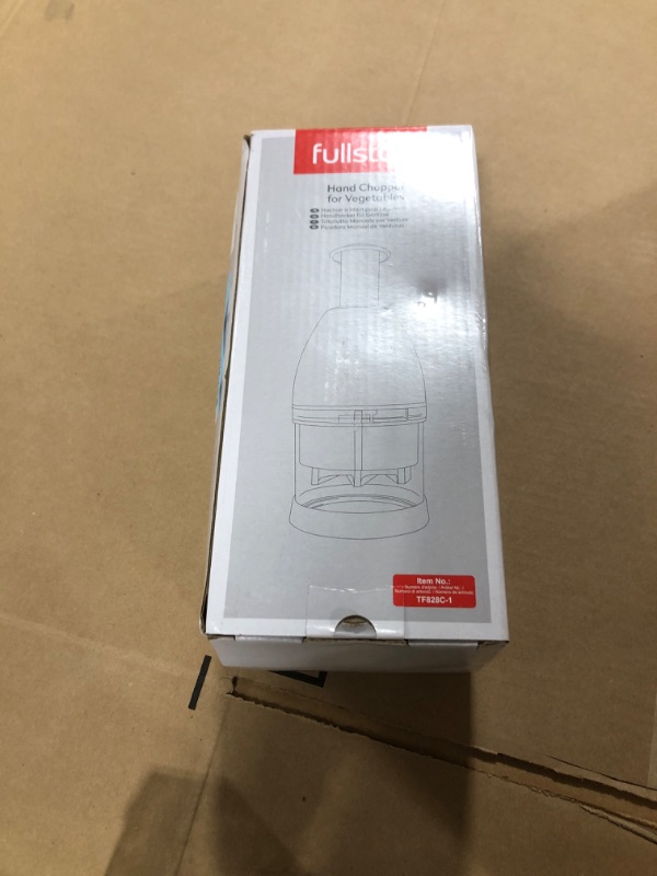 Photo 1 of Fullstar Onion Chopper Hand Chopper for Vegetables - Stainless Steel Nut Chopper Manual Hand Food Chopper Handheld Food Chopper Vegetable Chopper Manual Onion Hand Chopper Onion Press Chopper- Silver