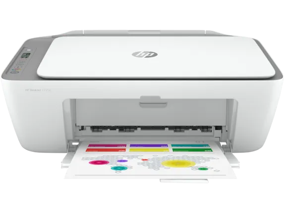 Photo 1 of HP DeskJet 2755e Wireless Color All-in-One Printer with Bonus 6 Months Instant Ink with HP+ (26K67A)
