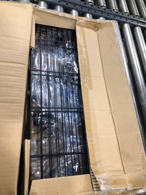 Photo 1 of SsngygHme 4 Tier Storage Shelf Wire Shelving Unit Storage Rack Metal for Kitchen Organization, with Leveling Feet, Black (4 Tier) 4-tier