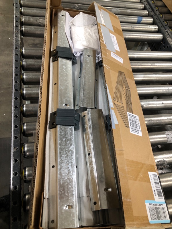 Photo 1 of Meberam Galvanized Raised Garden Bed Kit 2PCS Set Outdoor Metal Elevated Plant Box for Vegetable (Galvanized,6x3x1ft) Galvanized(2pcs Set) 6x3x1 FT(2Pcs)