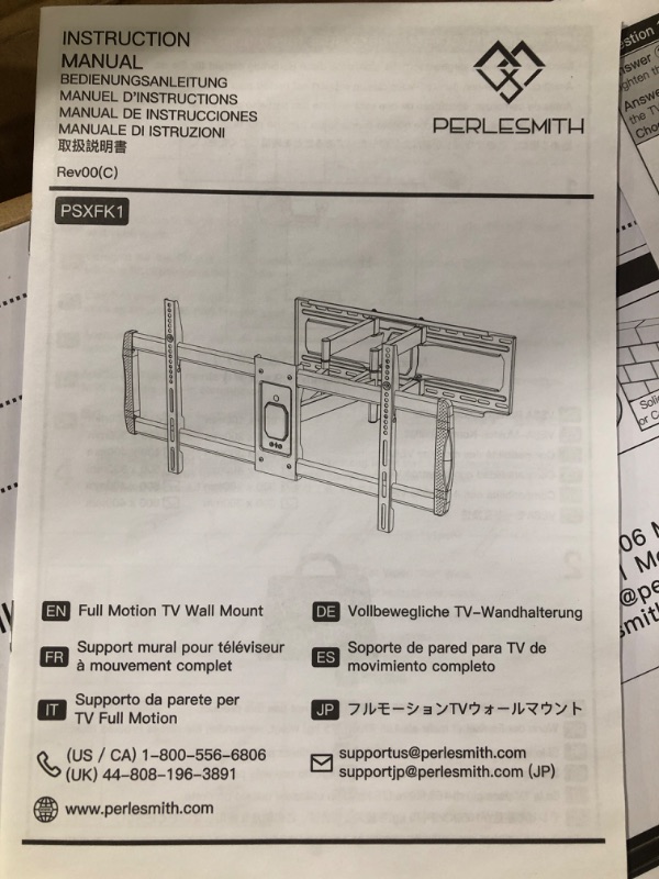 Photo 1 of full motion tv wall mount