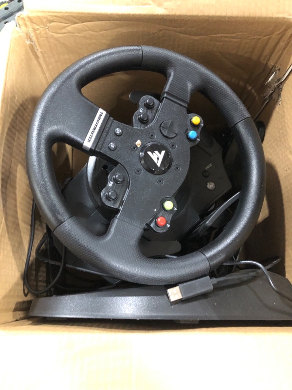 Photo 2 of Thrustmaster TMX Force Feedback Racing Wheel (Xbox Series X/S,One,PC) & F1 2019 Anniversary Edition - Xbox One Black Thrustmaster TMX Force Feedback Racing Wheel wheel 