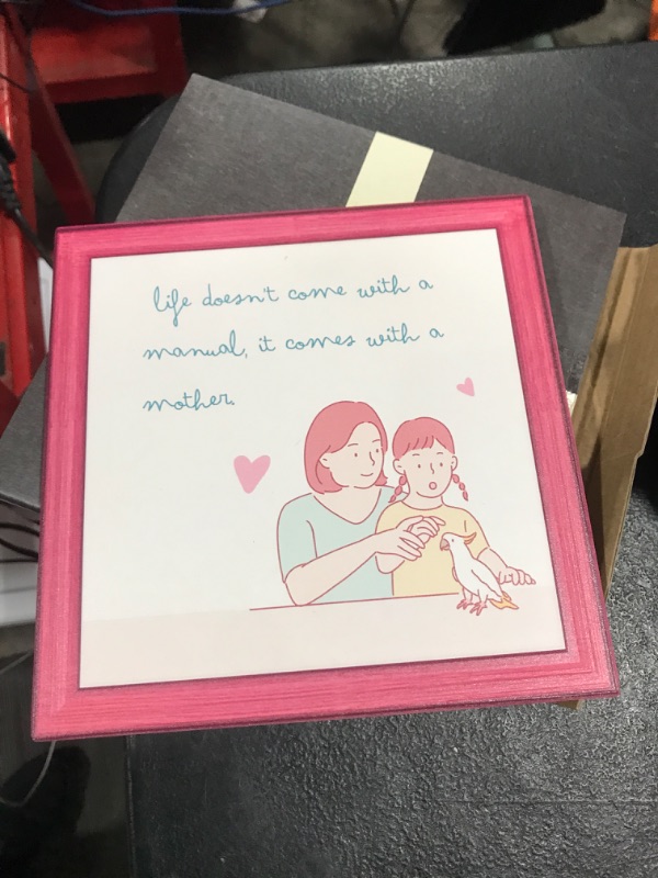 Photo 1 of  'Life Doesn't Come With A Manual, It Comes With A Mother' Home Décor Sign
