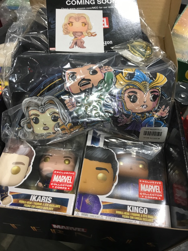 Photo 2 of Funko Pop! Marvel: Eternals Collector Corps. Subscription Box