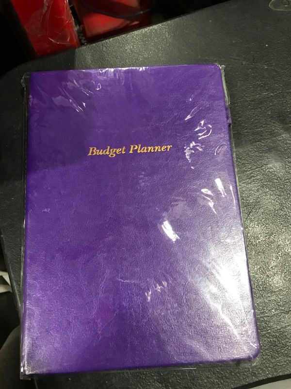 Photo 1 of BUDGET PLANNER PURPLE WITH STICKERS