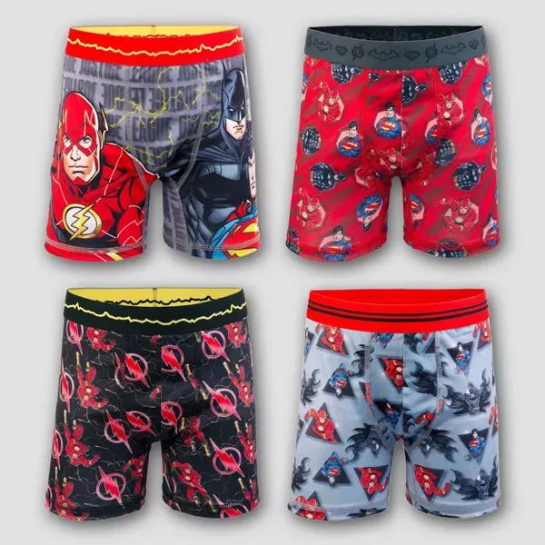 Photo 1 of Boys' DC Comics The Flash 4pk Boxer Briefs size 6
