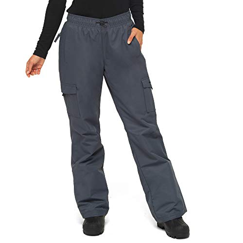 Photo 1 of Arctix Women's Lumi Pull Over Fleece Lined Cargo Snow Pants, Steel, X-Large
