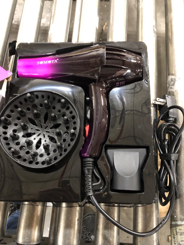 Photo 2 of Professional Hair Dryer 3500 Watt Powerful Blow Dryer Salon Negative Ions Blow Dryer Ceramic Hair Dryer with AC Motor Concentrator Diffuser Attachments